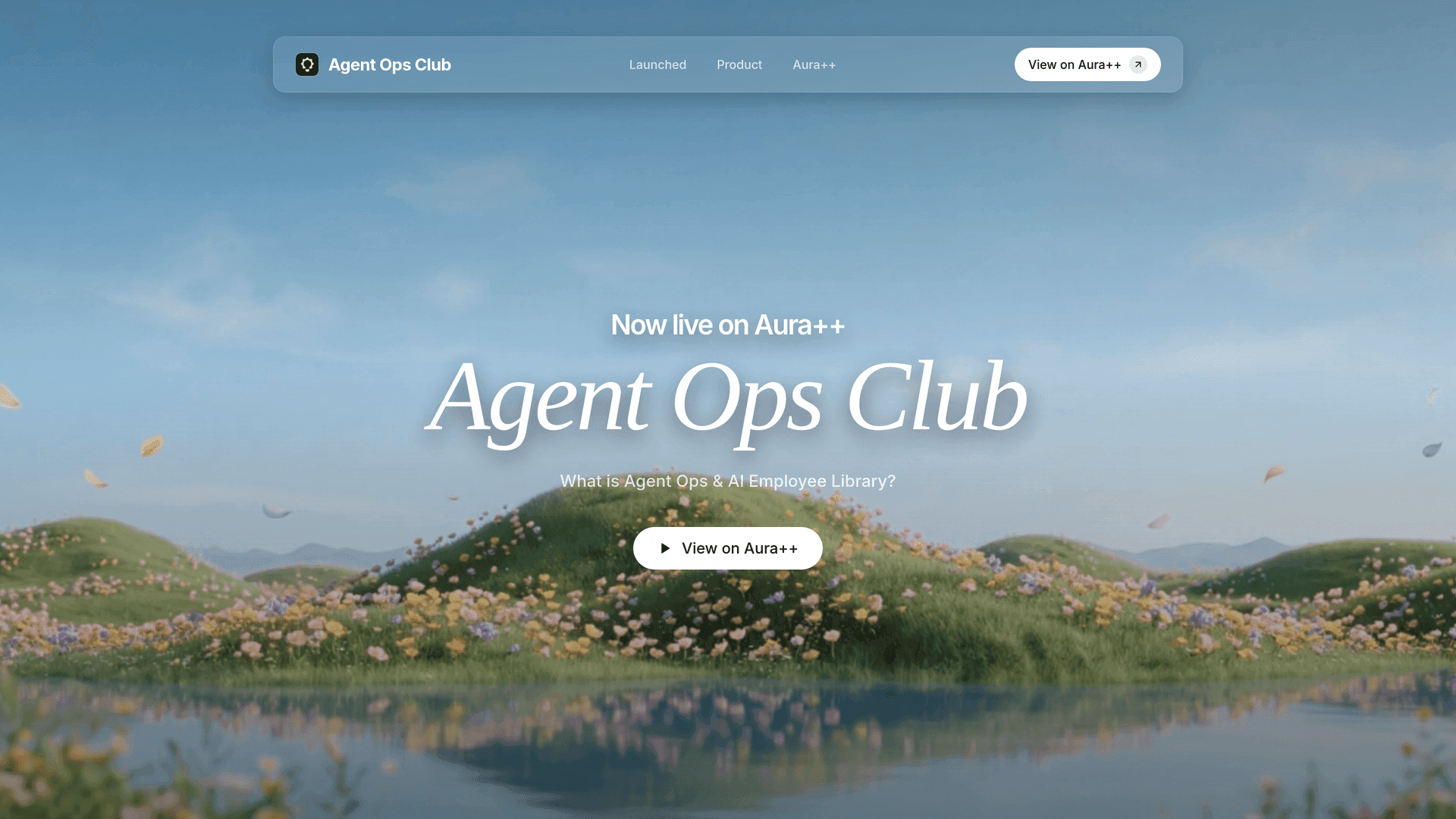 Agent Ops Club - Open Source AI Employees launch story featured image on Aura++