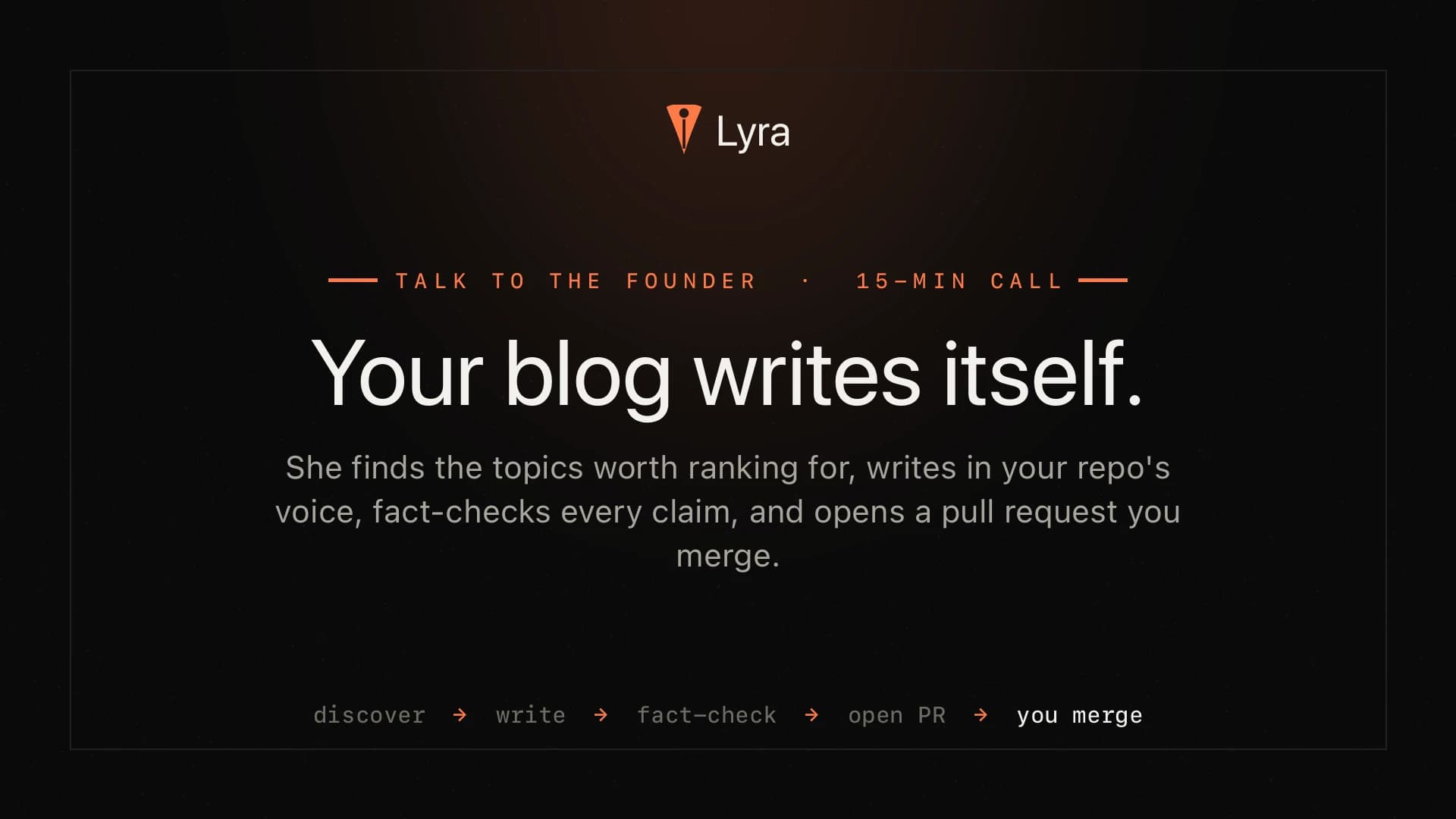 Lyra AI Blog Writer launch story featured image on Aura++