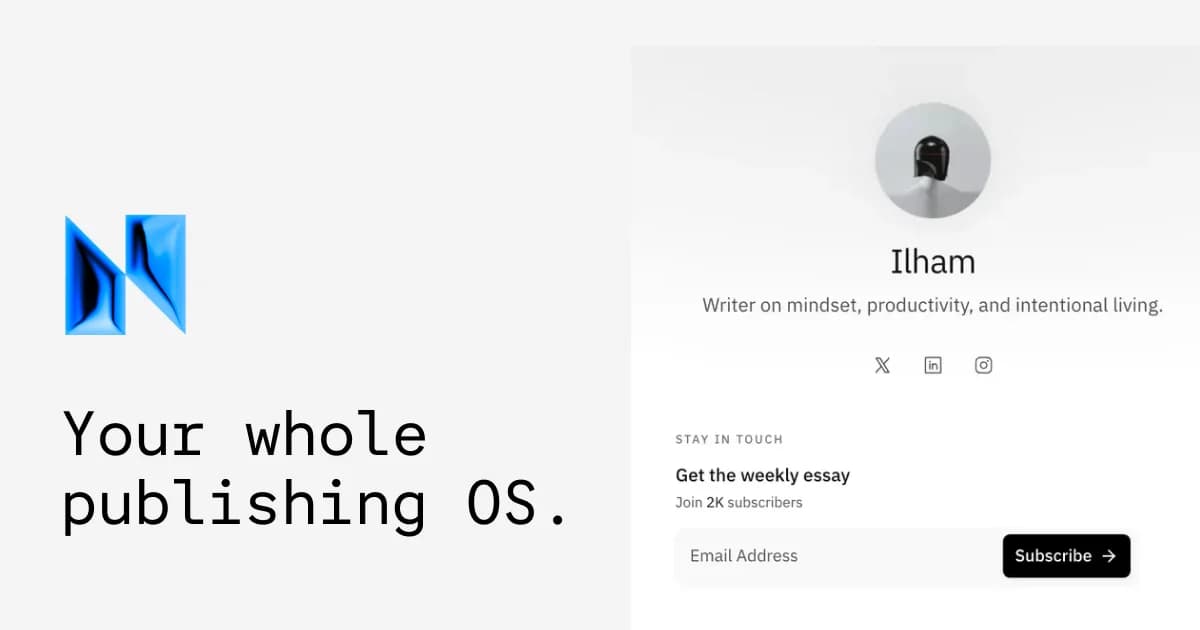 Nashra product preview for startup listing on Aura++
