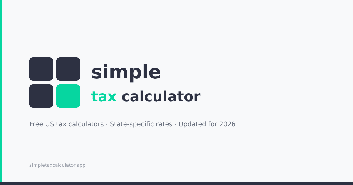 US Tax Calculator Suite product preview for startup listing on Aura++