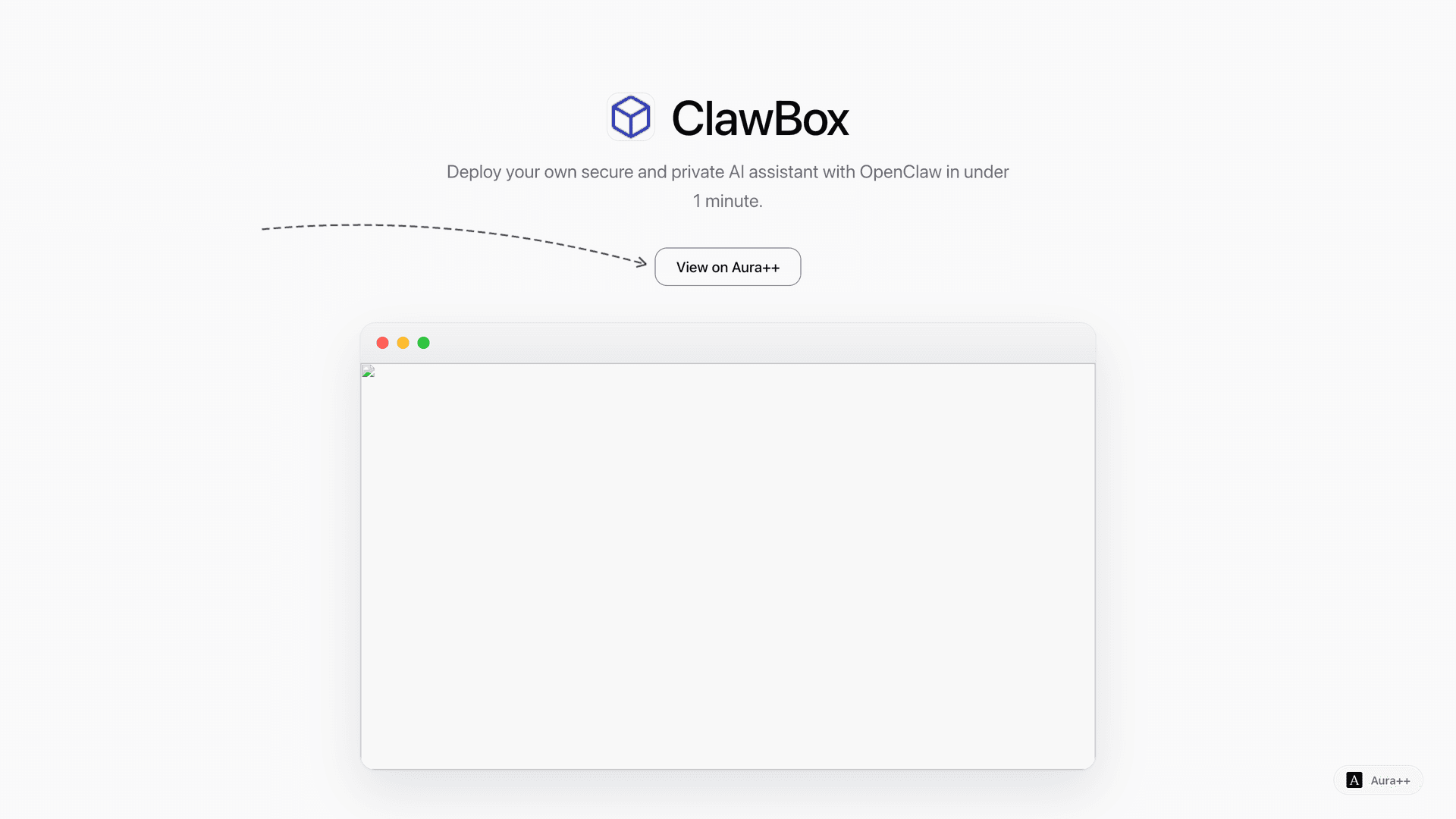 ClawBox launch story featured image on Aura++