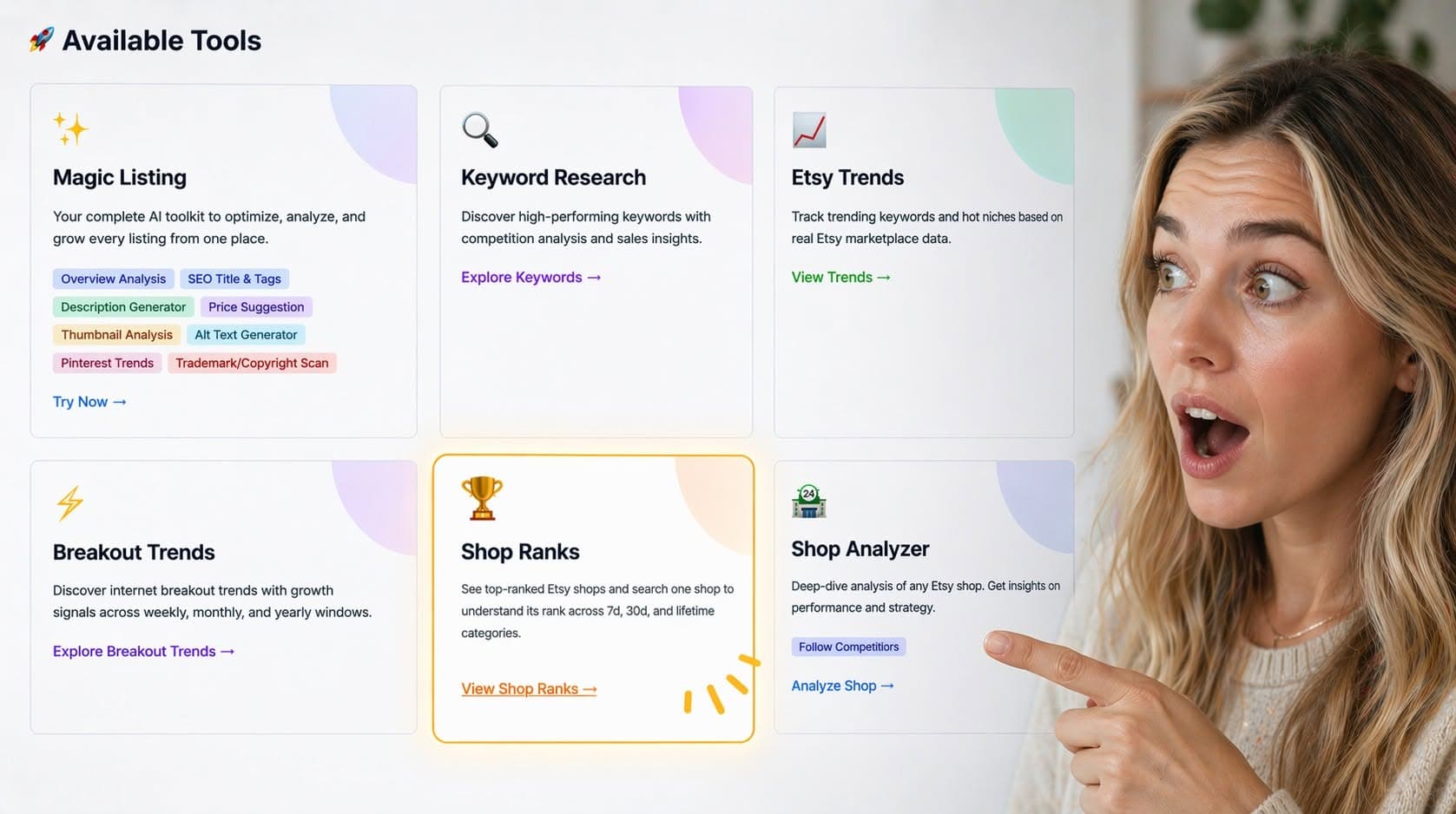 Magic Listing by InsightAgent product preview for startup listing on Aura++