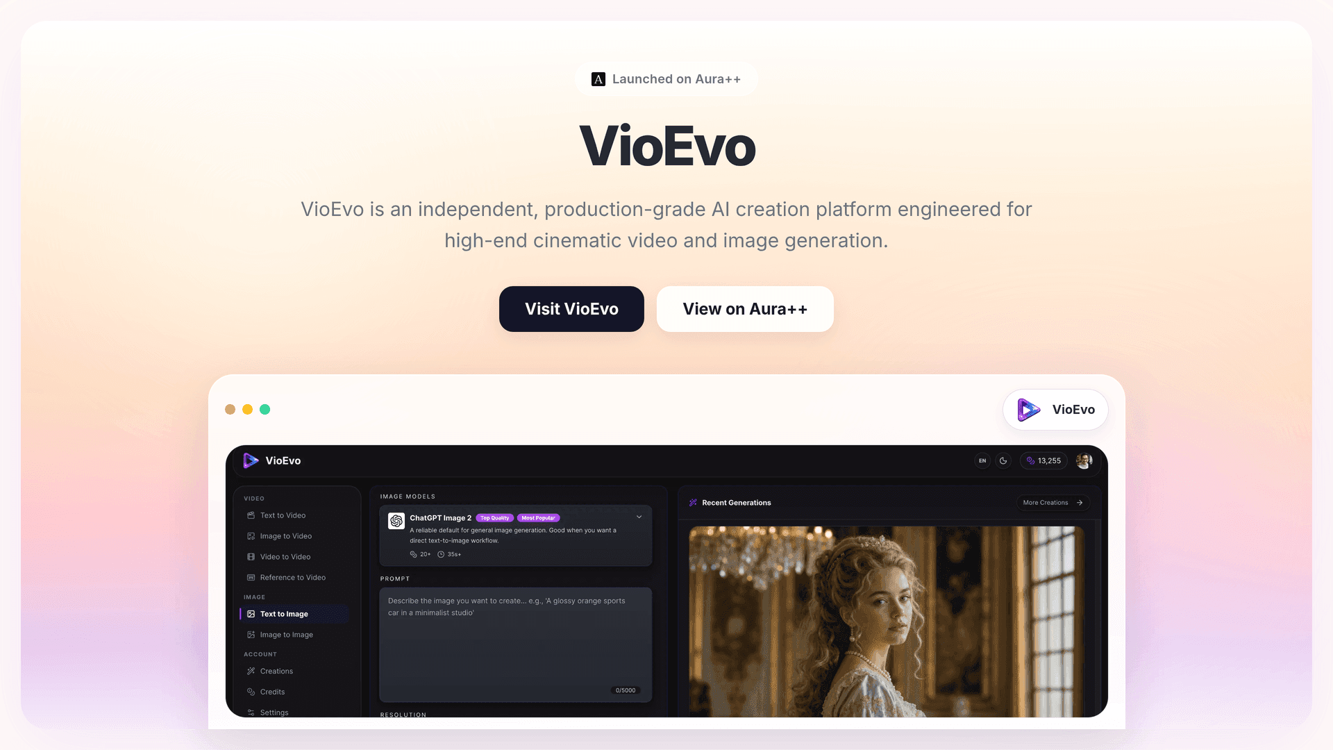 VioEvo launch story featured image on Aura++