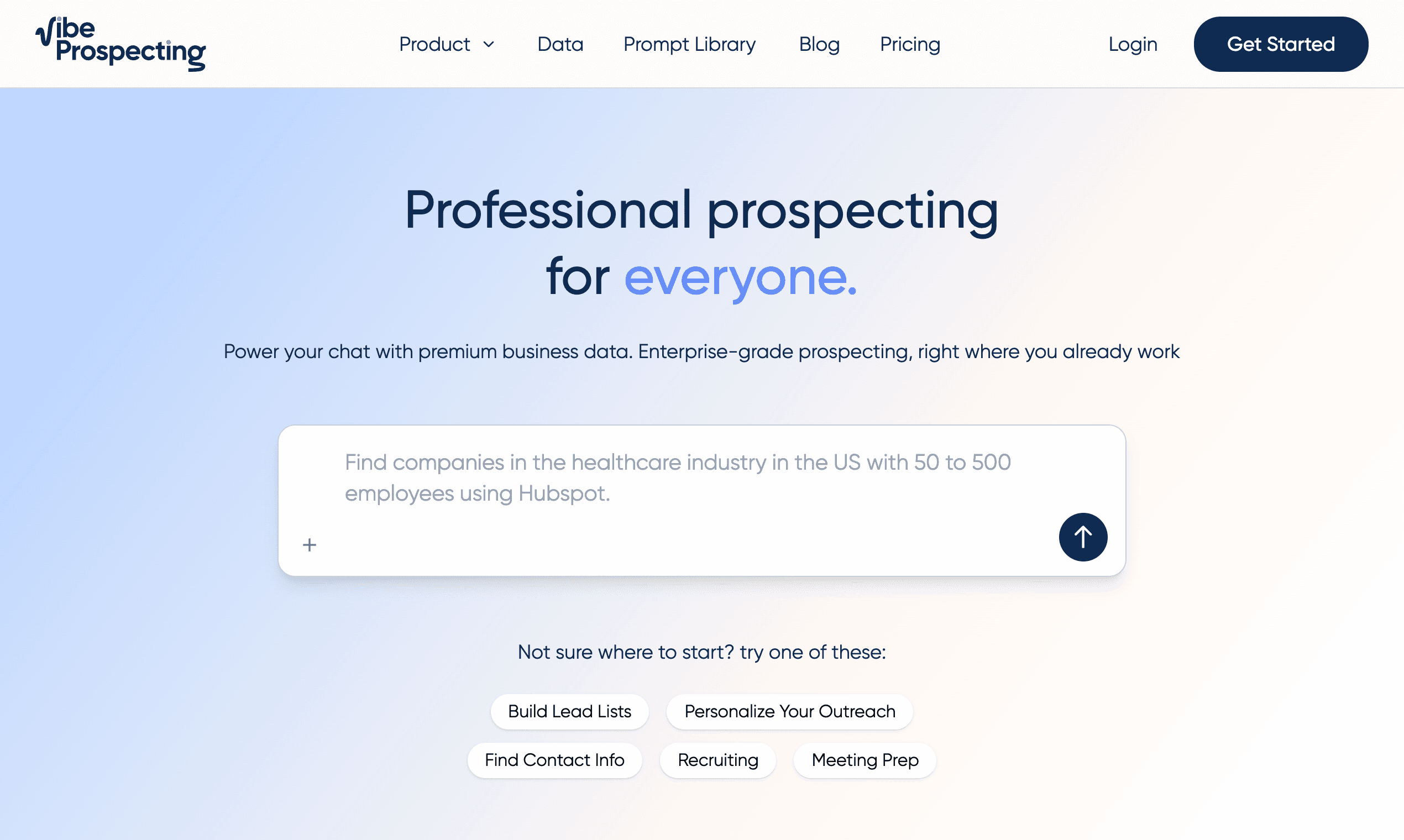Streamline B2B Prospecting with Vibe Prospecting's AI Tools