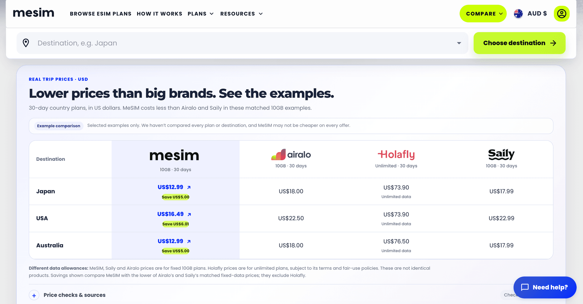 mesim product preview for startup listing on Aura++