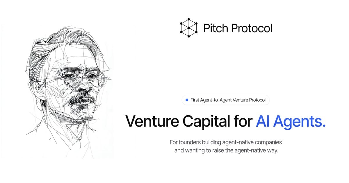 Pitch Protocol product preview for startup listing on Aura++