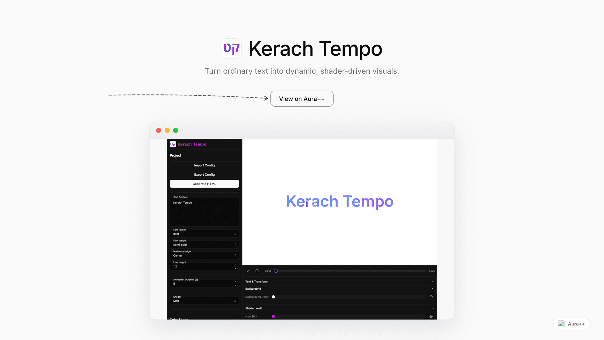 Kerach Tempo launch story featured image on Aura++