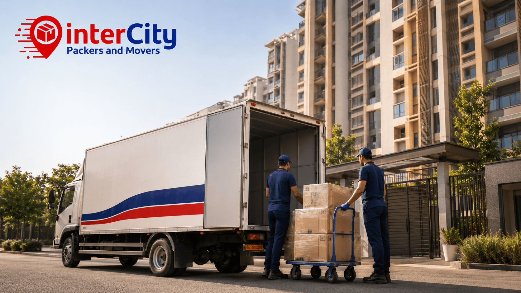 InterCity Packers and Movers product preview for startup listing on Aura++