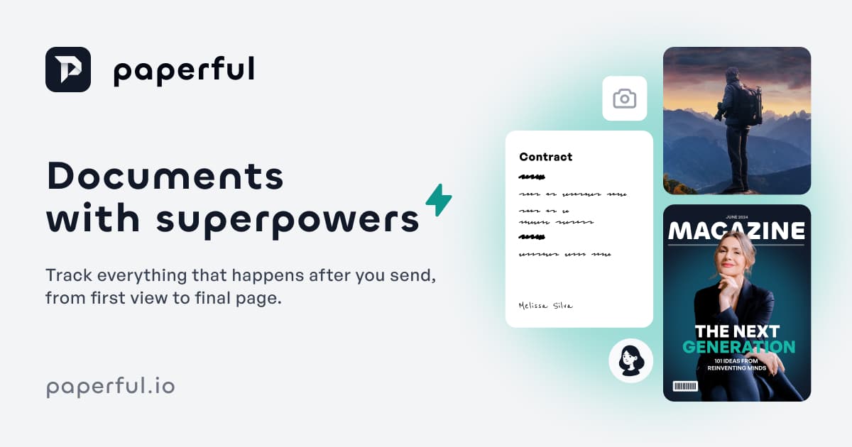 Paperful  product preview for startup listing on Aura++