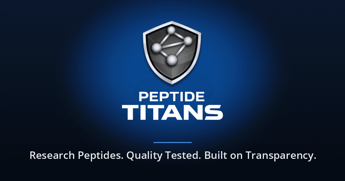 Peptide Titans product preview for startup listing on Aura++