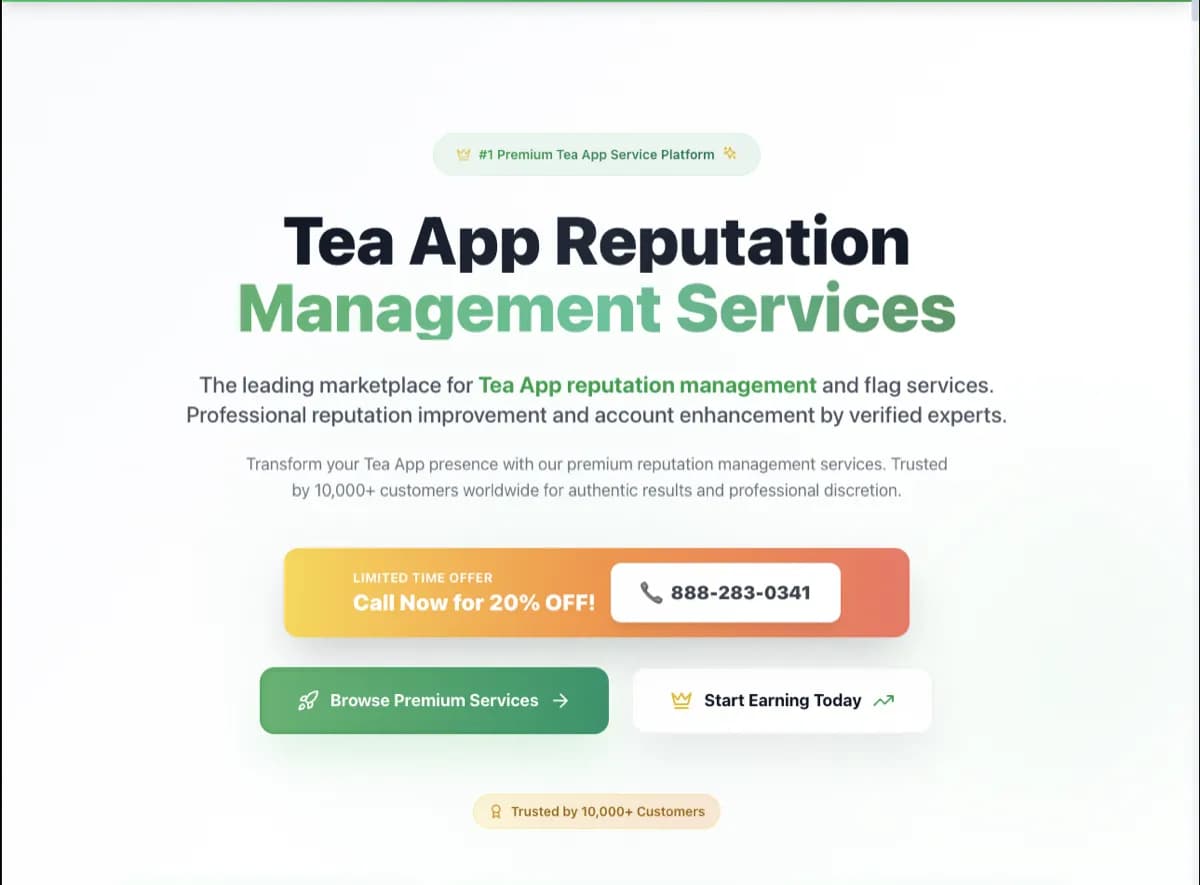 Reputation & Defamation Removal Service product preview for startup listing on Aura++