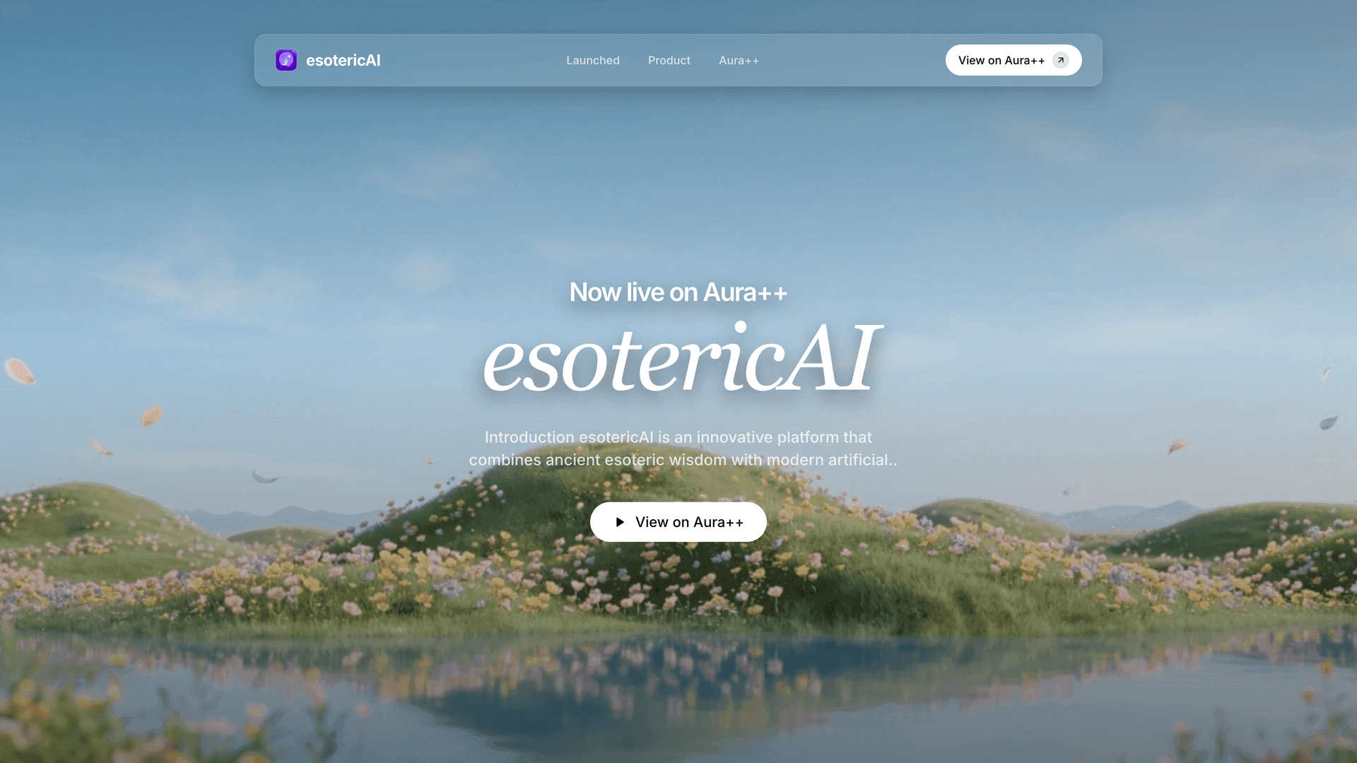 esotericAI: Tarot & Cosmic Insights Platform launch story featured image on Aura++