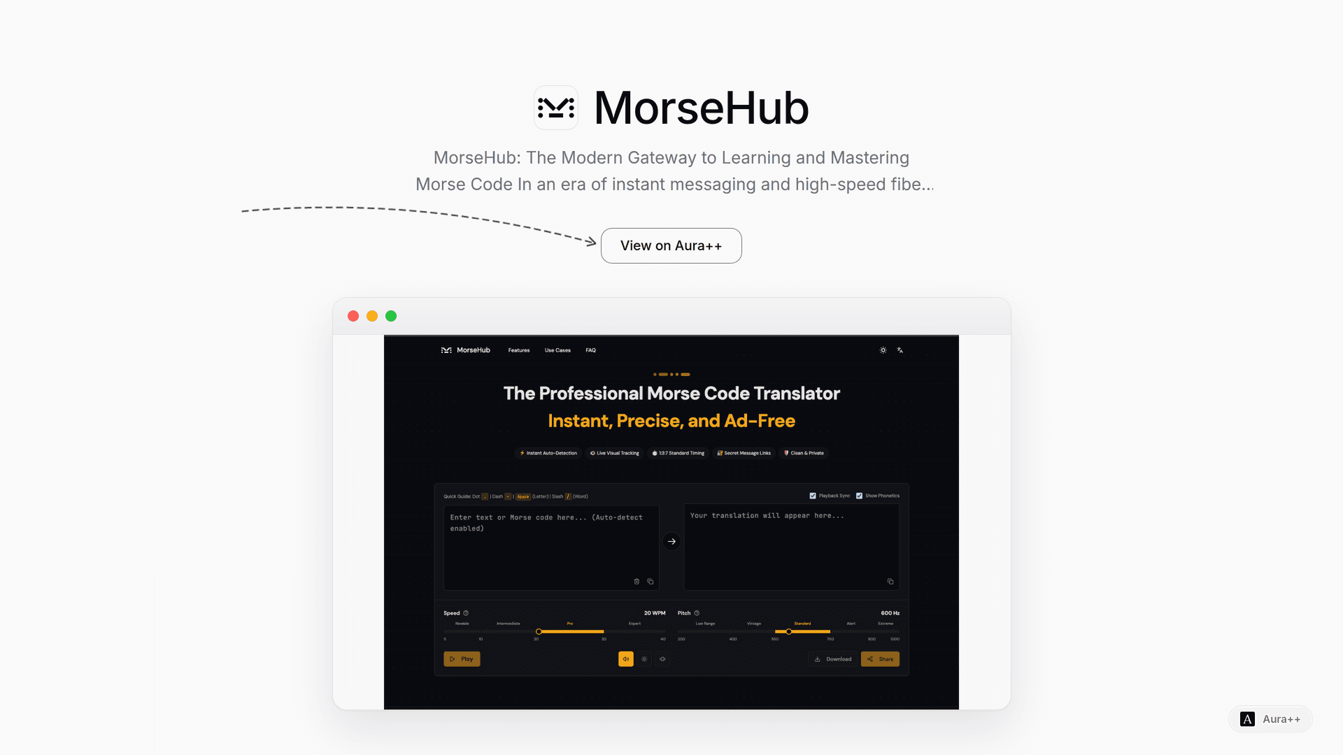 Simplifying Morse Code Learning: How MorseHub Enhances Focus
