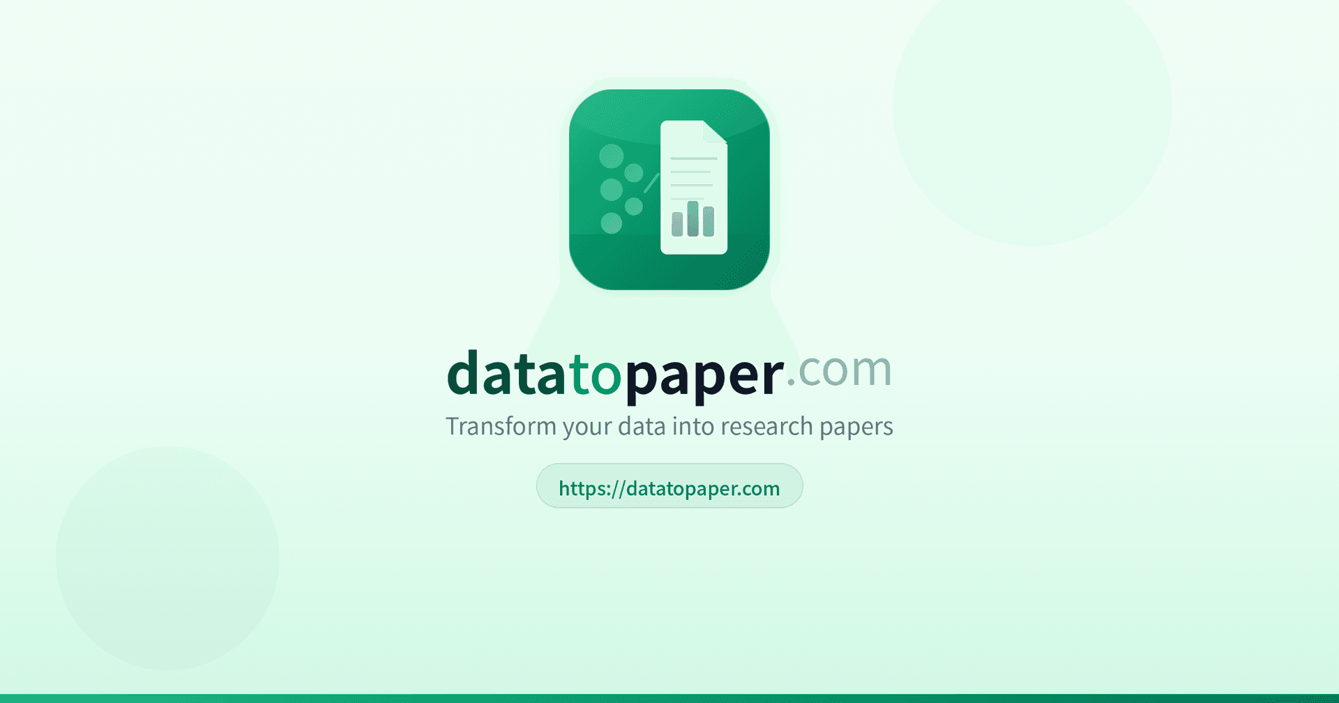 Data2Paper product preview for startup listing on Aura++