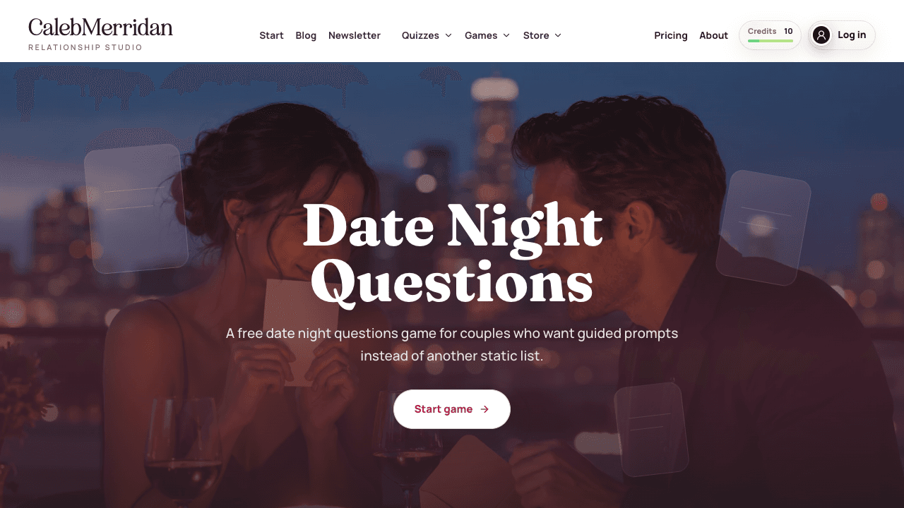 Intimate Relationships Guide & Tools product preview for startup listing on Aura++
