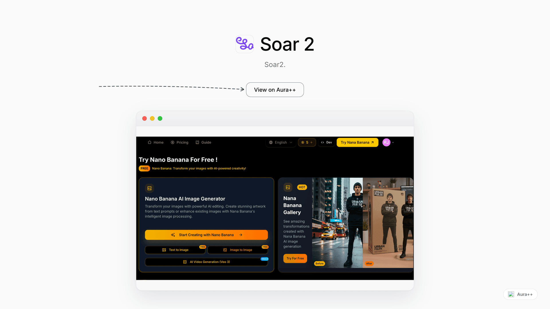 Soar 2 launch story featured image on Aura++
