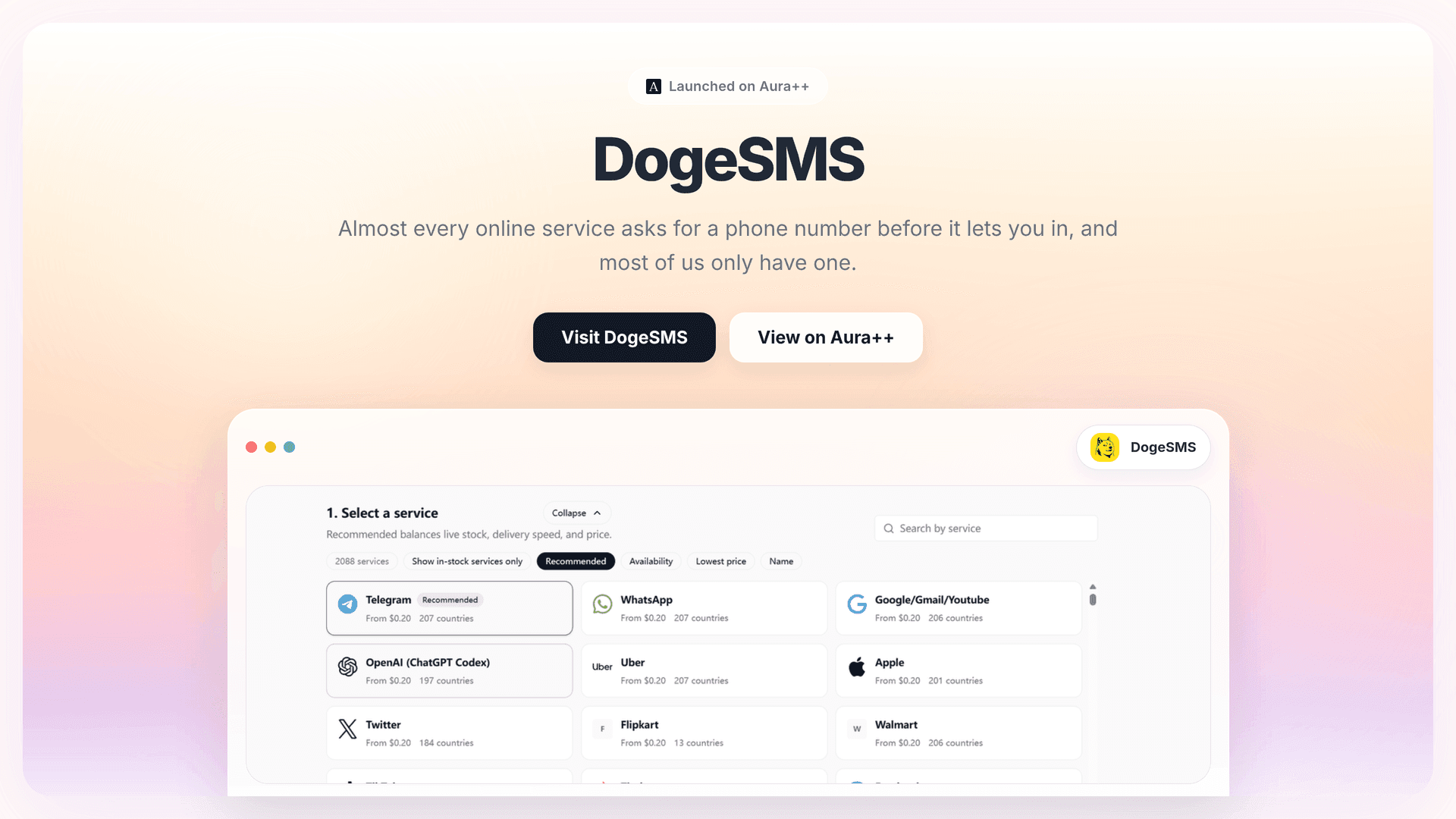 Tackle SMS Verification with DogeSMS: Secure Temporary Numbers