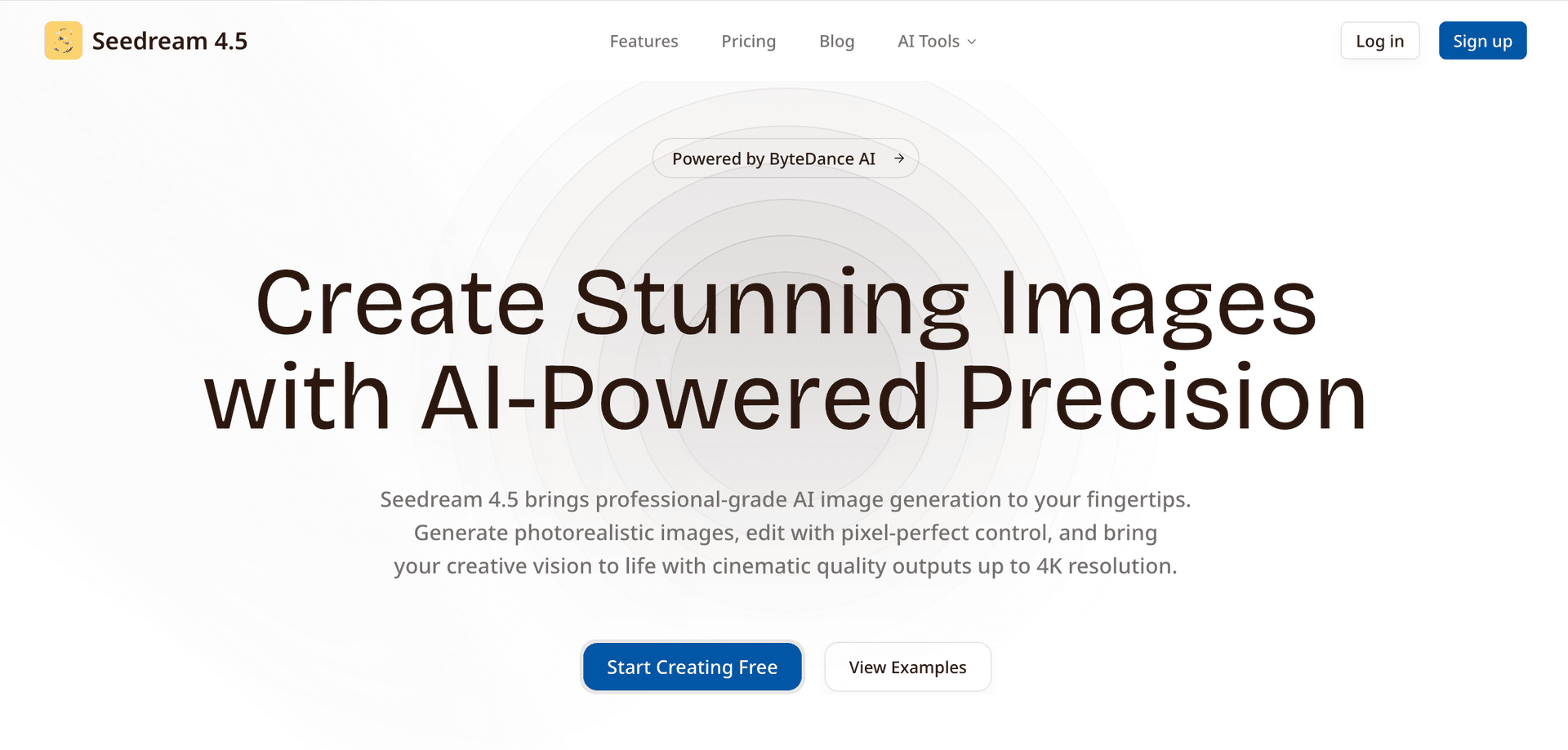 SeeDream 4.5 product preview for startup listing on Aura++
