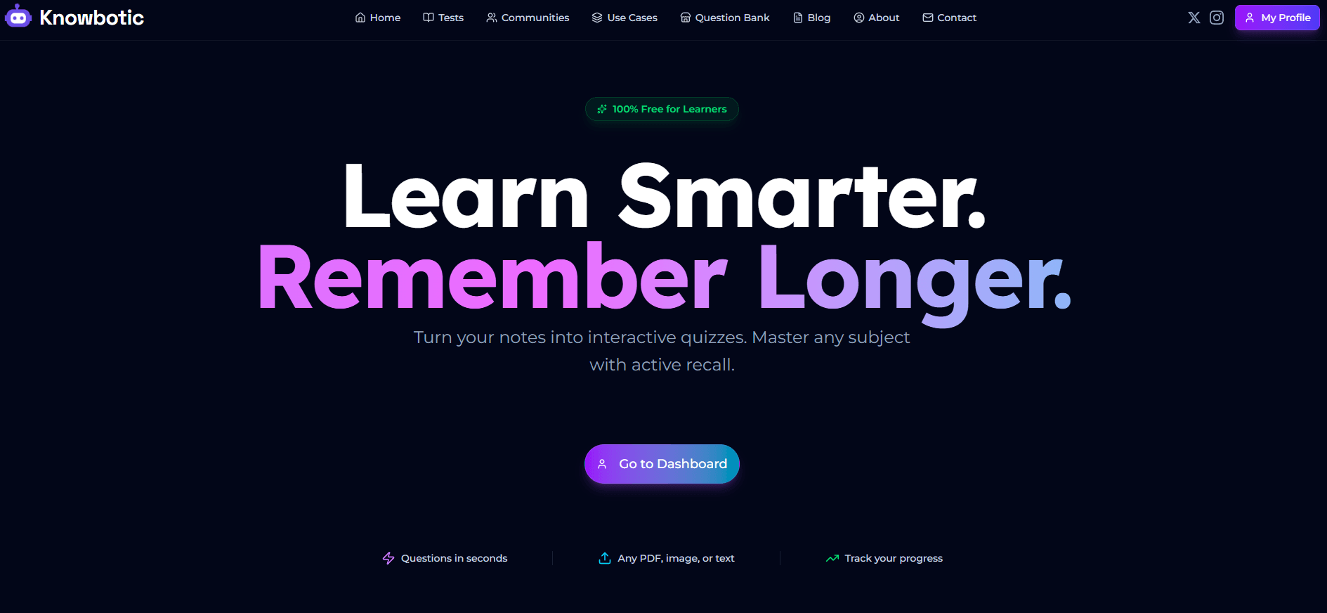 Knowbotic product preview for startup listing on Aura++