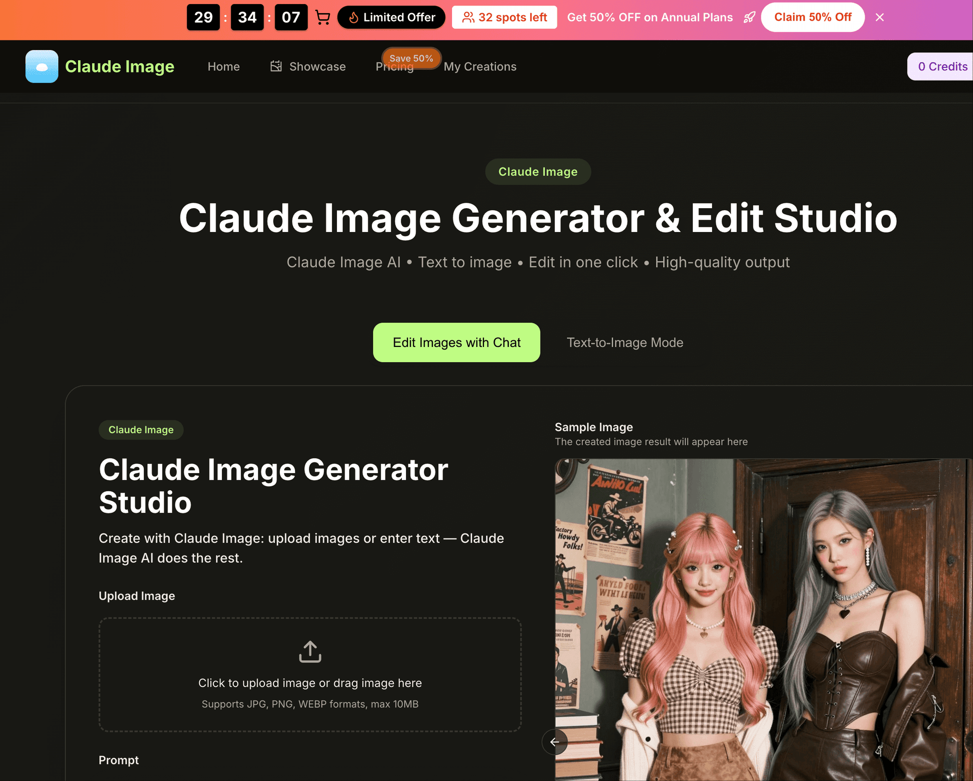 claude image product preview for startup listing on Aura++