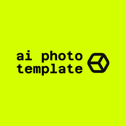 AI Photo Template startup logo on Aura++