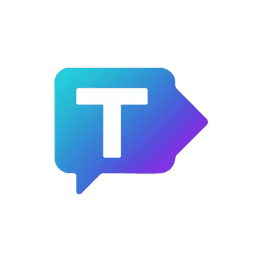 Text To Any startup logo on Aura++