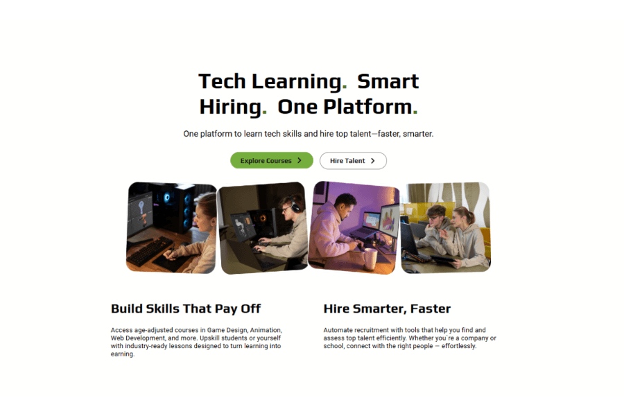 TechTitans.Cloud product preview for startup listing on Aura++