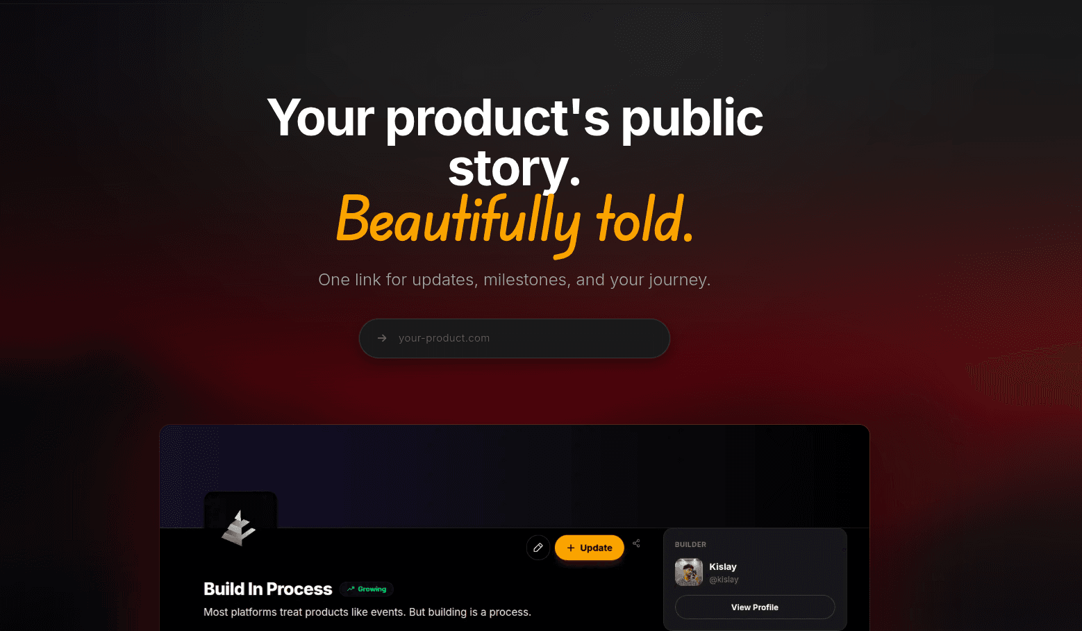 Forg.to product preview for startup listing on Aura++