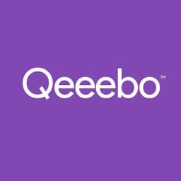 Qeeebo startup logo on Aura++