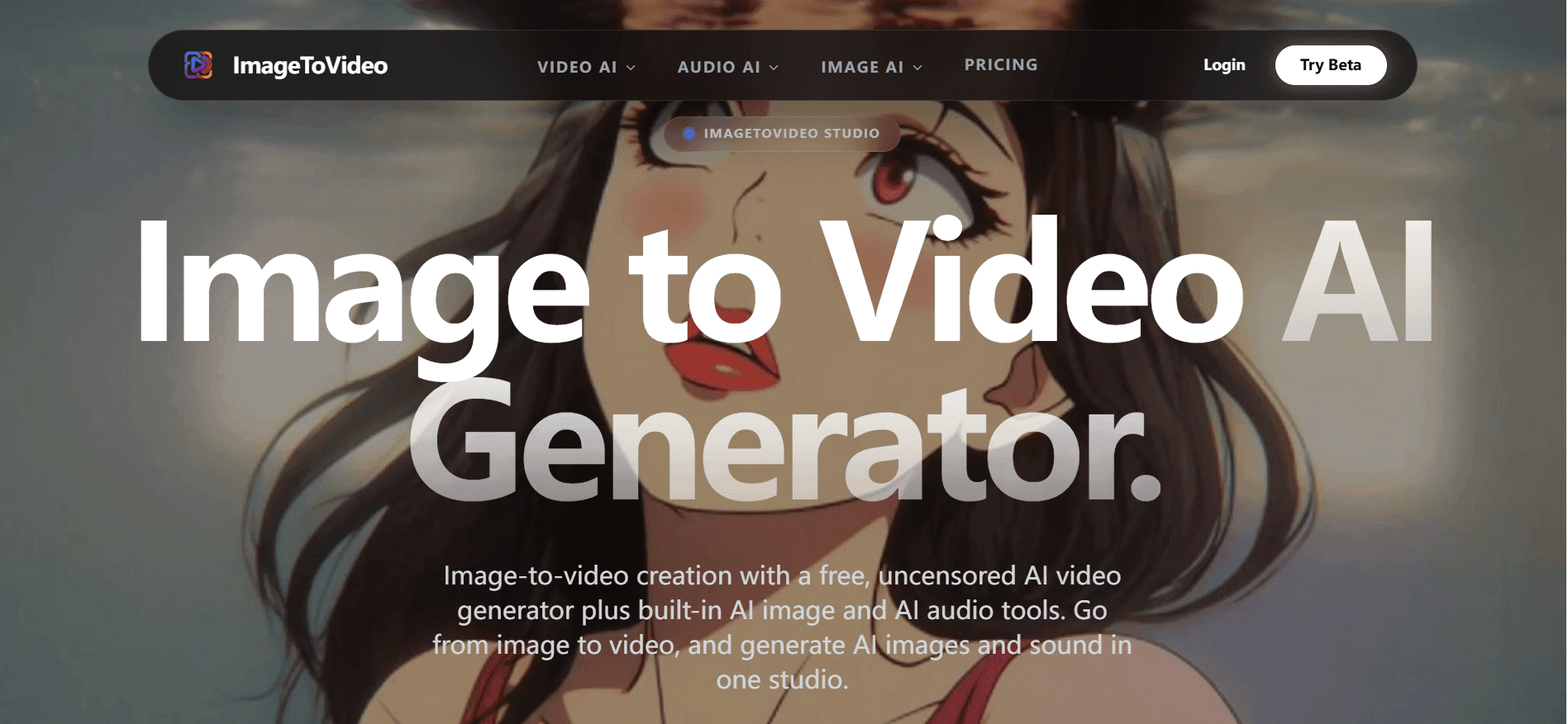 ImageToVideo product preview for startup listing on Aura++