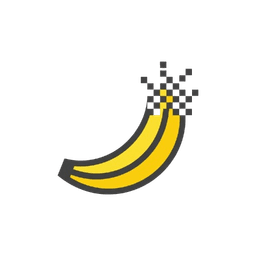 Banana Prompts startup logo on Aura++