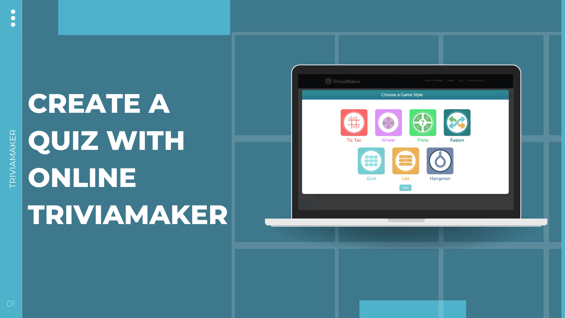 TriviaMaker product preview for startup listing on Aura++