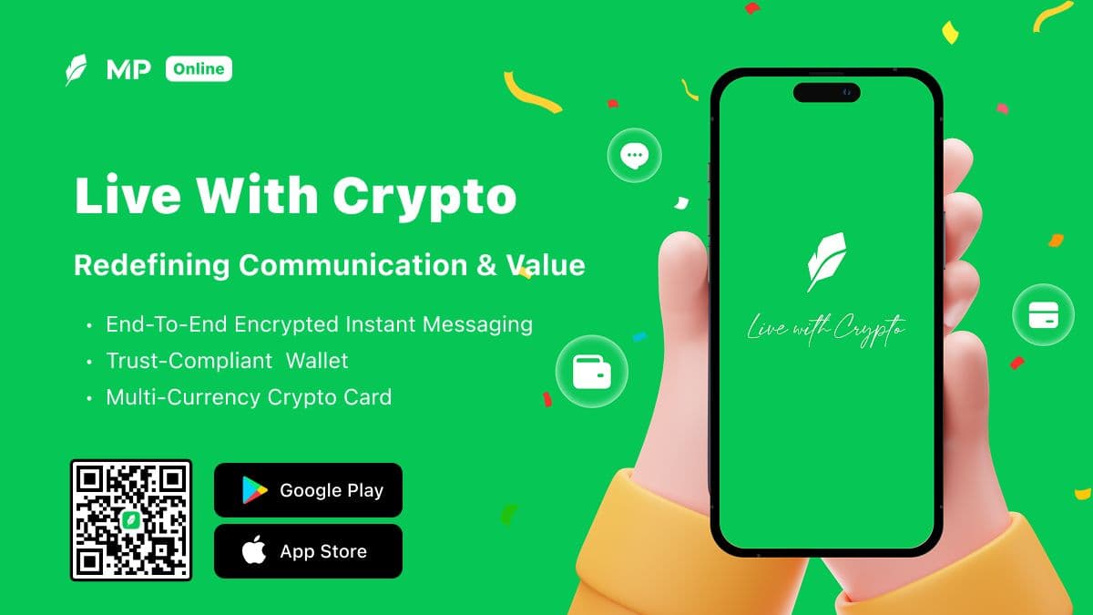 MP Chat - Live with Crypto. product preview for startup listing on Aura++