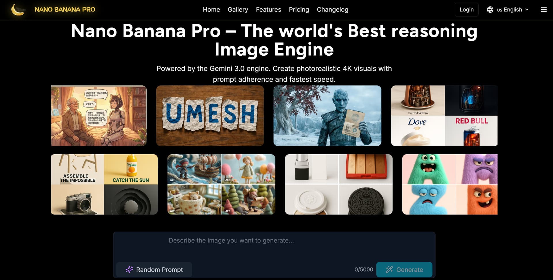 Nano Banana Pro product preview for startup listing on Aura++