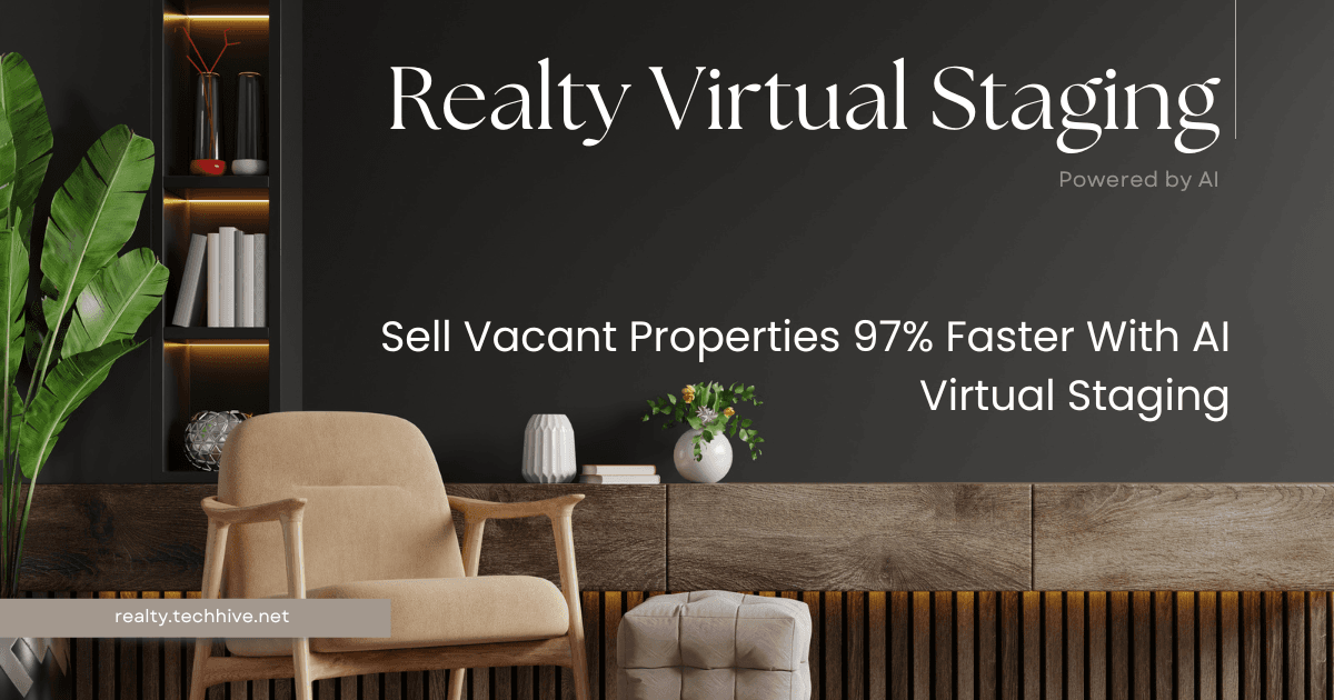 Virtual Realty Staging product preview for startup listing on Aura++