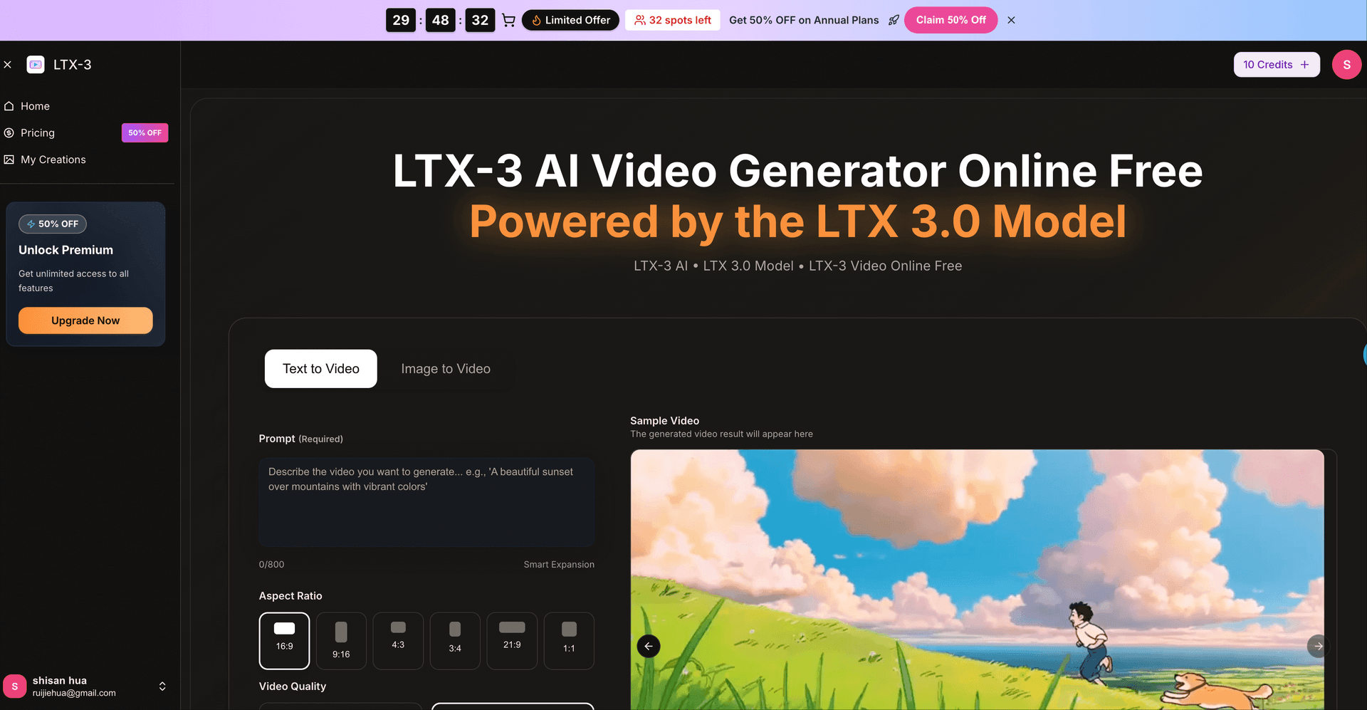 LTX-3 AI  product preview for startup listing on Aura++