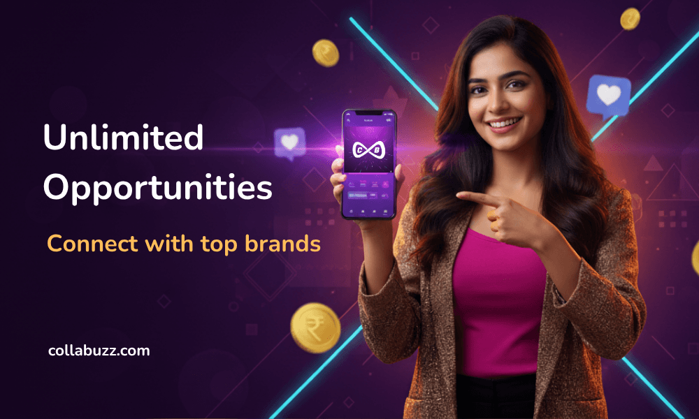 Collabuzz | AI-powered influencer marketing platform product preview for startup listing on Aura++