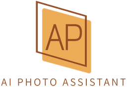 AI Photo Assistant startup logo on Aura++