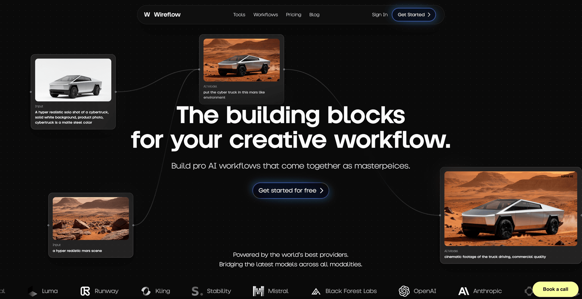 Wireflow product preview for startup listing on Aura++