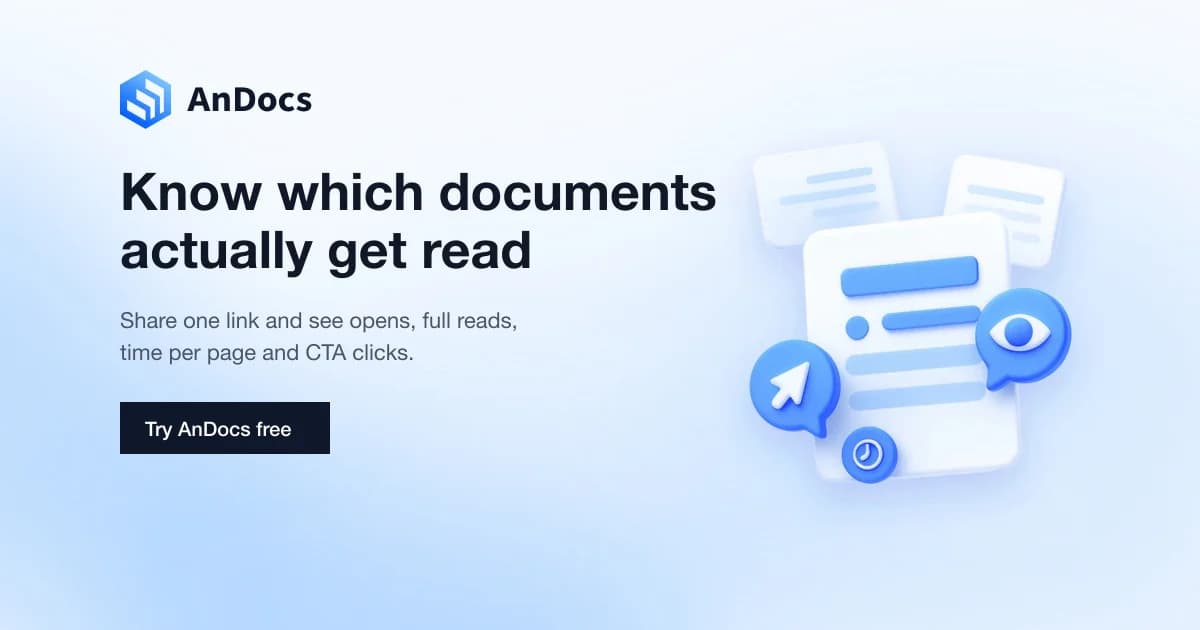 AnDocs product preview for startup listing on Aura++