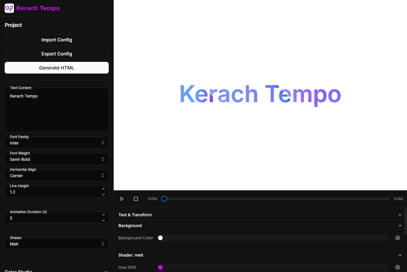 Kerach Tempo product preview for startup listing on Aura++