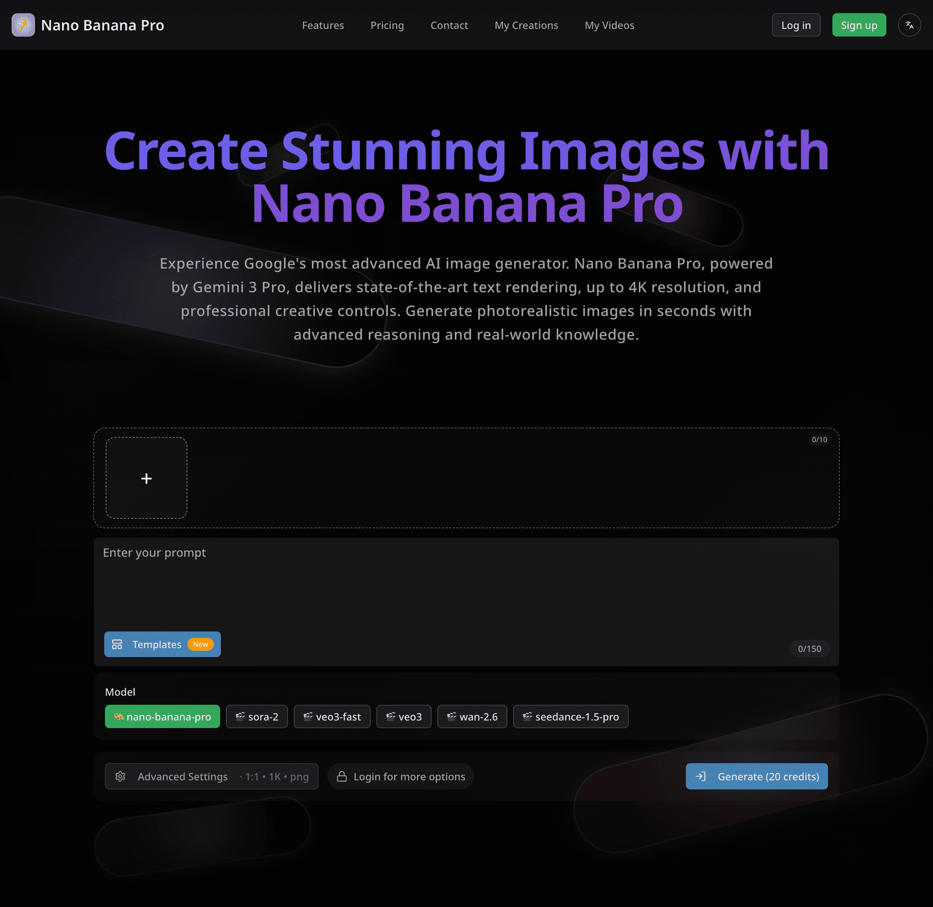 Nano Banana Pro product preview for startup listing on Aura++