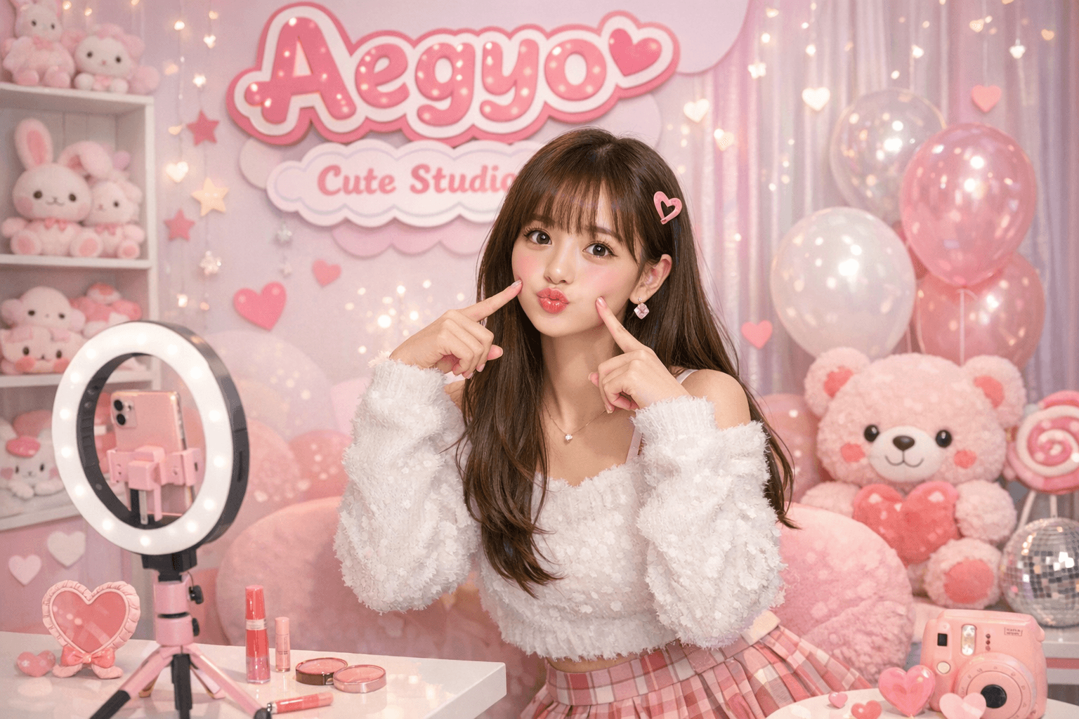 Aegyo Studio product preview for startup listing on Aura++