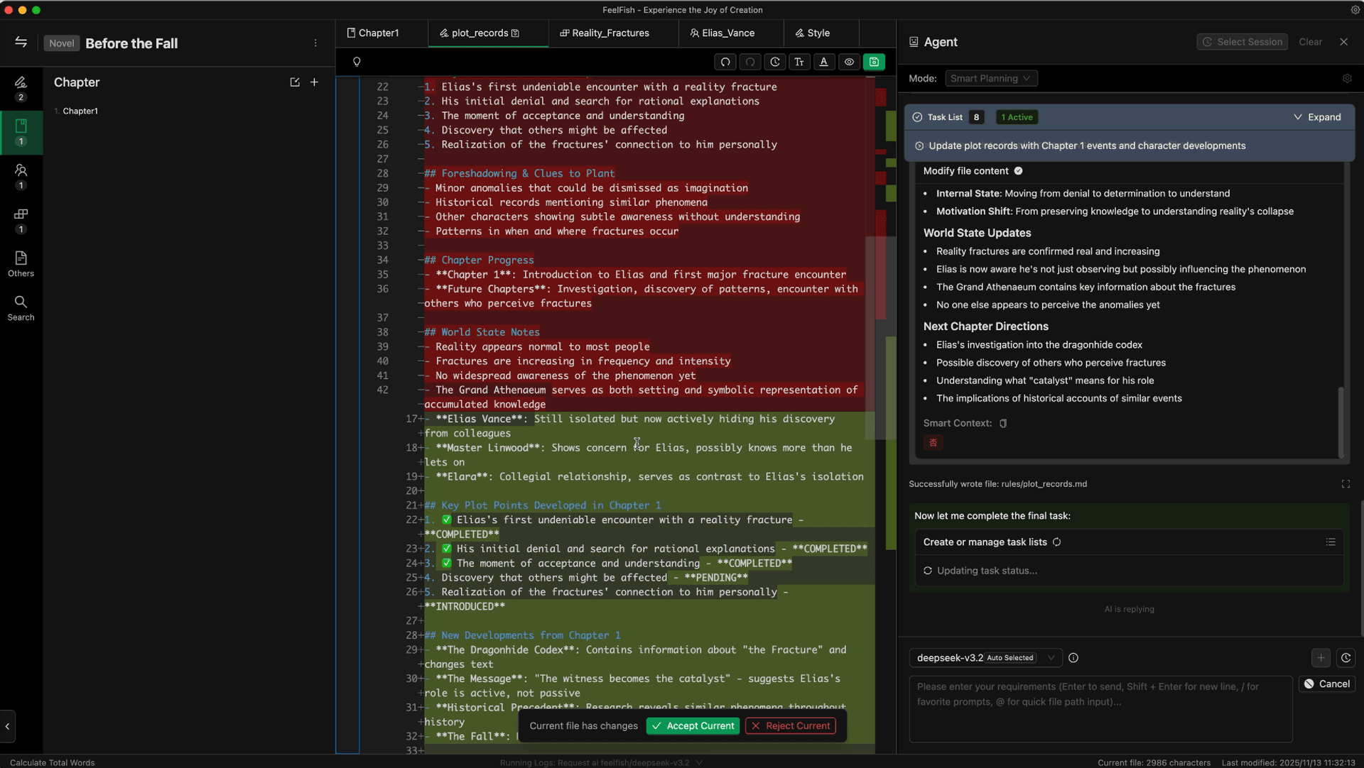 FeelFish product preview for startup listing on Aura++