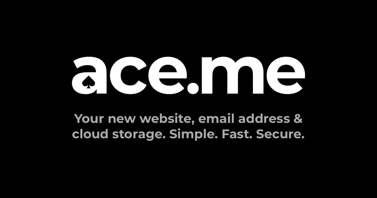 ace.me product preview for startup listing on Aura++