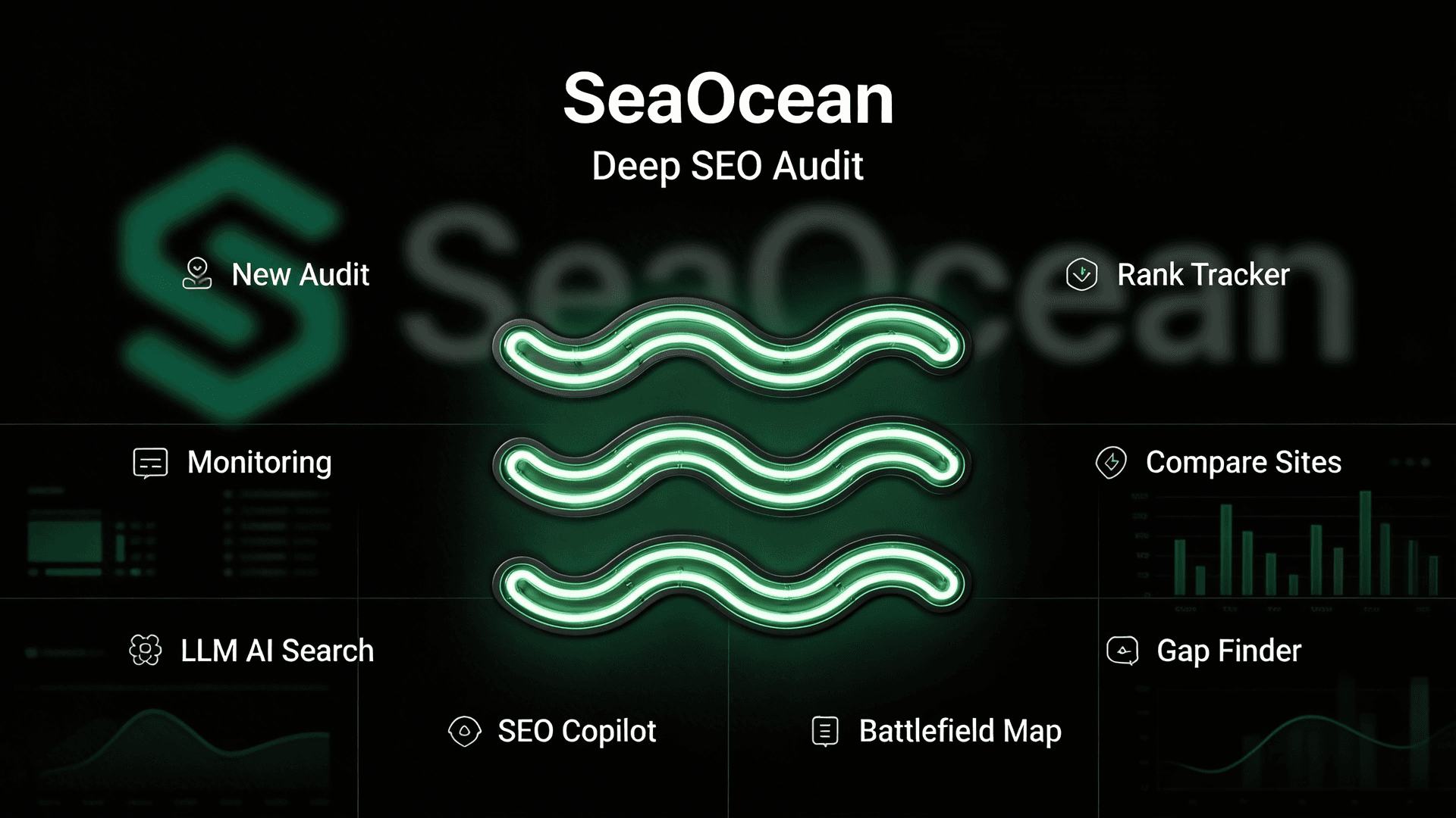 SeaOcean product preview for startup listing on Aura++