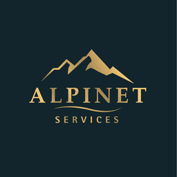 Alpinet Services startup logo on Aura++