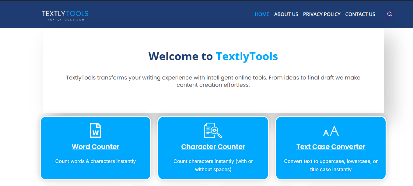 TextlyTools product preview for startup listing on Aura++
