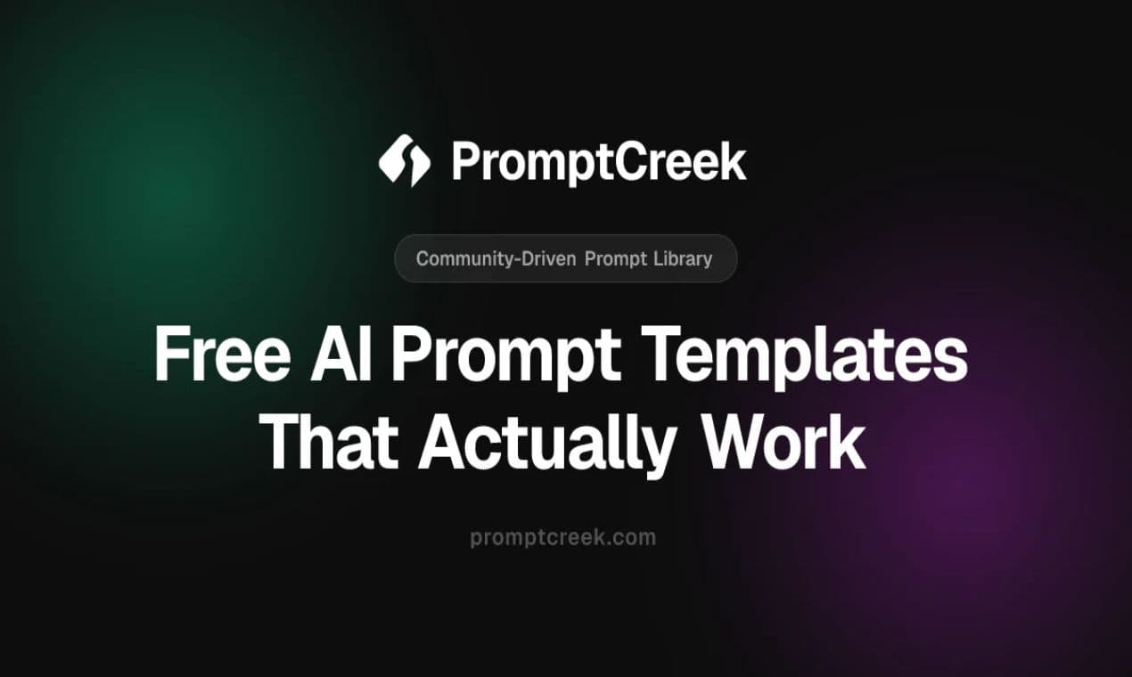 PromptCreek product preview for startup listing on Aura++