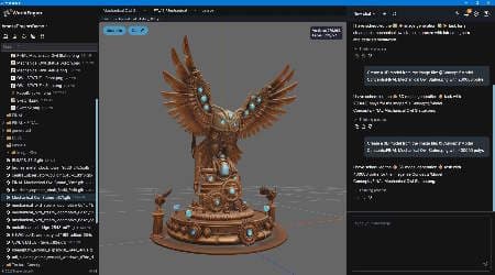 WorldEngen 3D AI Production Platform product preview for startup listing on Aura++